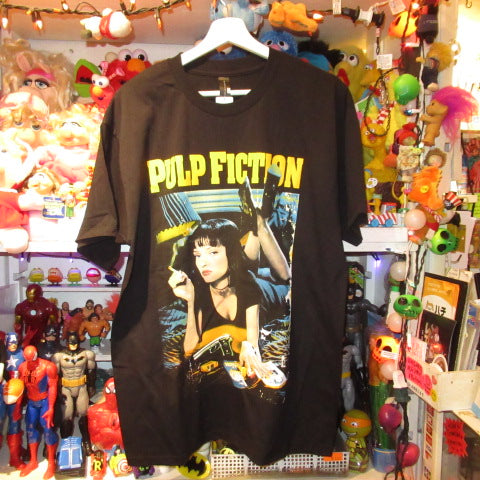 PULPFICTION★Pulp Fiction★T-shirt★Uma Thurman★John Travolta★Men's★L size★New★Tarantino★Figure★Doll★Plush toy★ 