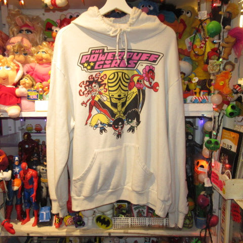 THE POWERPUFF GIRLS★Powerpuff Girls★Powerpuff Girls The Rowdyruff Boys★Foodie★Hoodie★Sweatshirt★T-shirt★Men's★XL size★USED★Secondhand item★Figure★Doll★Plush toy★ 