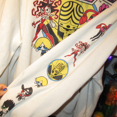 THE POWERPUFF GIRLS★Powerpuff Girls★Powerpuff Girls The Rowdyruff Boys★Foodie★Hoodie★Sweatshirt★T-shirt★Men's★XL size★USED★Secondhand item★Figure★Doll★Plush toy★ 