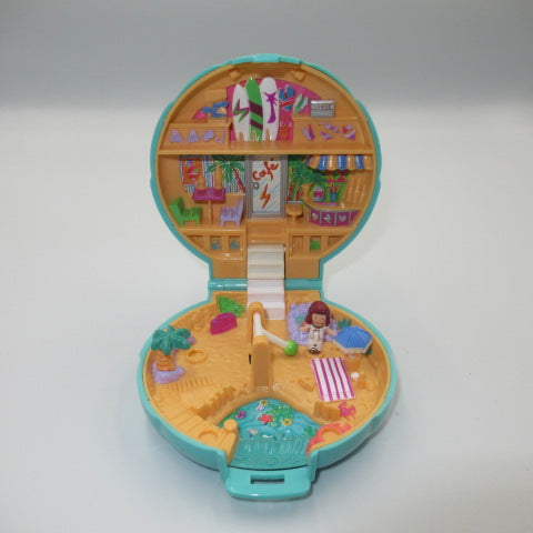 90's★Polly Pocket★Polly Pocket★Emerald Green★Round★Doll★Figure★Plush toy★Compact★Play house★Dollhouse★ 