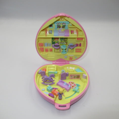 90's★Polly Pocket★Polly Pocket★Heart★Pink★Doll★Figure★Plush toy★Compact★Play house★Dollhouse★ 