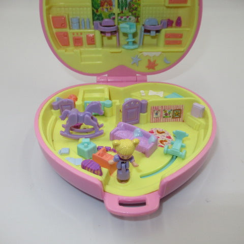 90's★Polly Pocket★Polly Pocket★Heart★Pink★Doll★Figure★Plush toy★Compact★Play house★Dollhouse★ 