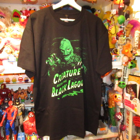 CREACURE FROM THE BLACK LAGOON★Meltman★T-shirt★Horror★Universal Studios★Universal Monsters★Creatures★Men's★XL Size★Black★New★Figure★Doll★Plush Toy★ 