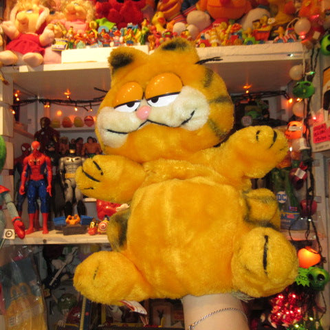 80's★GARFIELD★Garfield★Hand Puppet★Doll★Plushie★Figure★Rare★ 