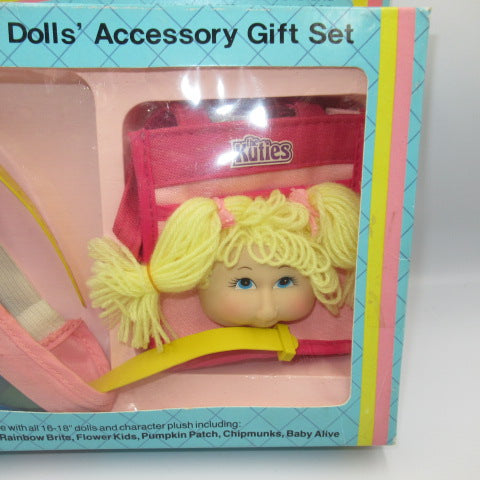 80's★Cabbage Patch kids★Cabbage doll★Bootleg★Bootleg★Sun visor &amp; bag set★Doll★Plushie★Figure★The Kuties★ 