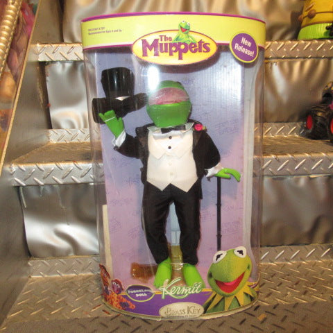 2006★The Muppets★Kermit★Doll★Figure★Plushie★Vintage★Porcelain★31cm★Tuxedo★ 