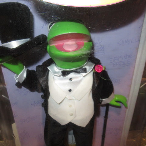 2006★The Muppets★Kermit★Doll★Figure★Plushie★Vintage★Porcelain★31cm★Tuxedo★ 