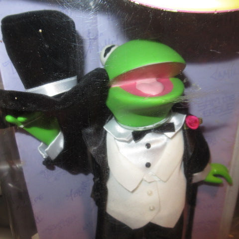 2006★The Muppets★Kermit★Doll★Figure★Plushie★Vintage★Porcelain★31cm★Tuxedo★ 