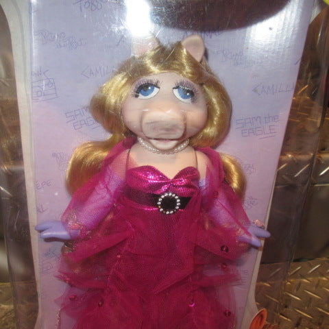 2006★The Muppets★Miss Piggy★Doll★Figure★Plushie★Vintage★Porcelain★30cm★Dress★ 