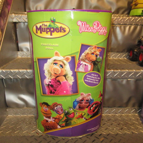 2006★The Muppets★Miss Piggy★Doll★Figure★Plushie★Vintage★Porcelain★30cm★Dress★ 