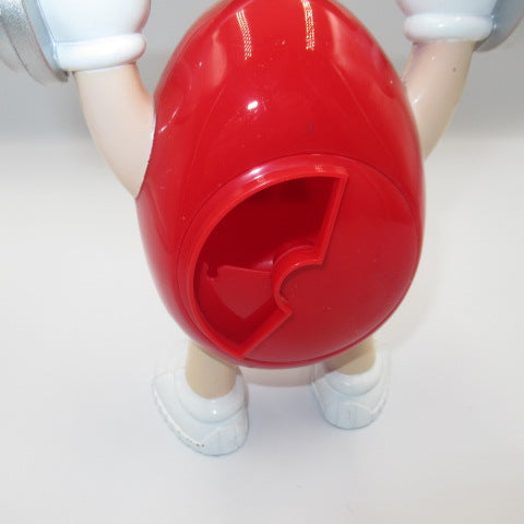 Vintage★m&amp;m's★M&amp;M's★Chocolate Dispenser★Doll★Figure★Plush Toy★1991★90's★Dumbbell★Red★ 