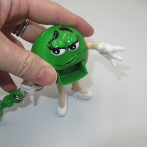 m&amp;m's★M&amp;Ams★Key holder★Key chain★Doll★Figure★Plush toy★Green★ 