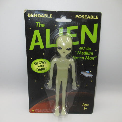 The ALIEN★Alien★UFO★BENDABLE★Bendable doll★Luminous★GLOW IN THE DARK★POSABLE★POSEBLE★Figure★Doll★Plush toy★ 