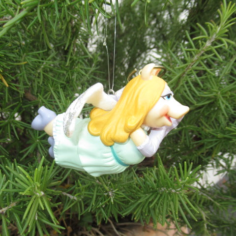 1981★80's★Muppets★Muppet Show★Muppets★Muppet Show★Miss Piggy★Doll★Figure★Plushie★Vintage★Christmas Ornament★Angel★ 