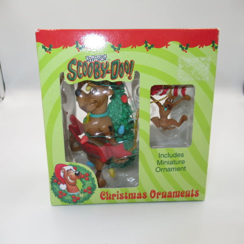 1999年★90's★vintage★ビンテージ★SCOOBY-DOO★スクービードゥ★Christmas★クリスマス★ornament★オーナメント★Santa★サンタ★tree★ツリー★２★人形★フィギュア★ぬいぐるみ★