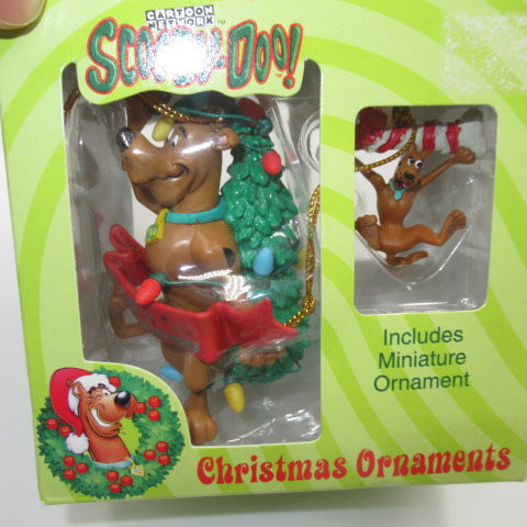 1999★90's★vintage★SCOOBY-DOO★Christmas★ornament★Santa★tree★2★doll★figure★plush toy★ 