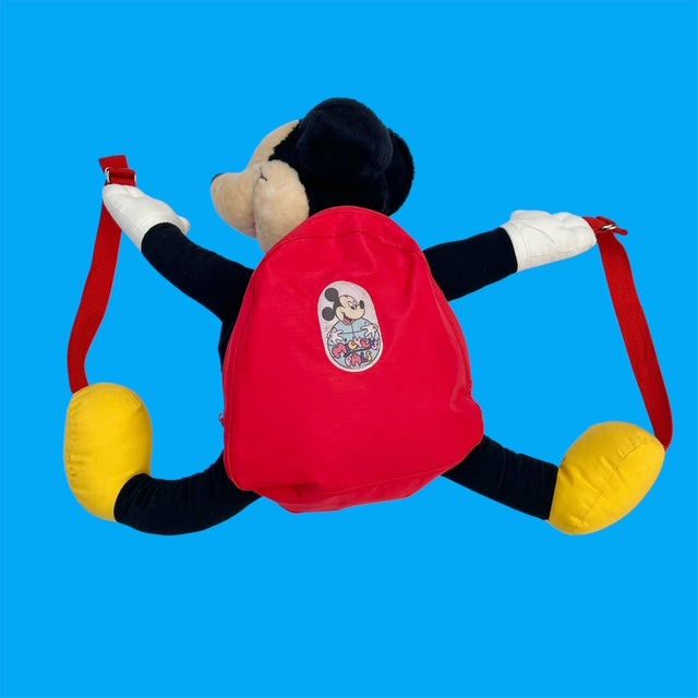 Vintage★Mickey Mouse★Mickey Mouse★Back Pack★Backpack★Figure★Doll★Plushie★Vintage★Rucksack★Bag★ 