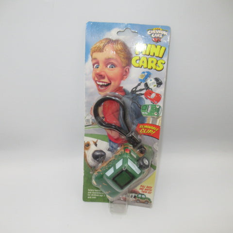2000★THE CHEVRON CARS★Chevron Car★Key Holder★Key Chain★Doll★Figure★Plush Toy★Vintage★Car★Miniature Car★4WD★Green★ 