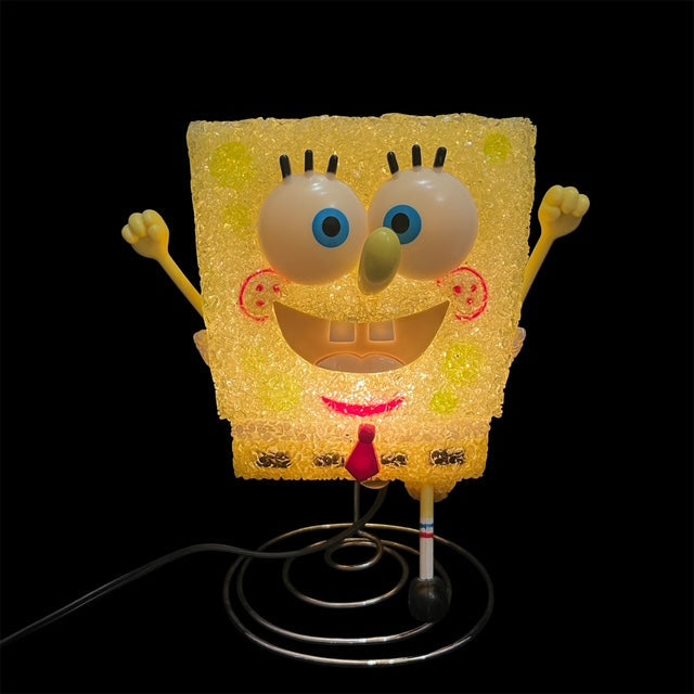 Vintage★SPONGEBOB★SpongeBob★Jelly Lamp★Light★Doll★Figure★Plush★Nickelodeon★2★ 
