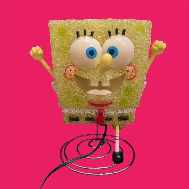 Vintage★SPONGEBOB★SpongeBob★Jelly Lamp★Light★Doll★Figure★Plush★Nickelodeon★2★ 