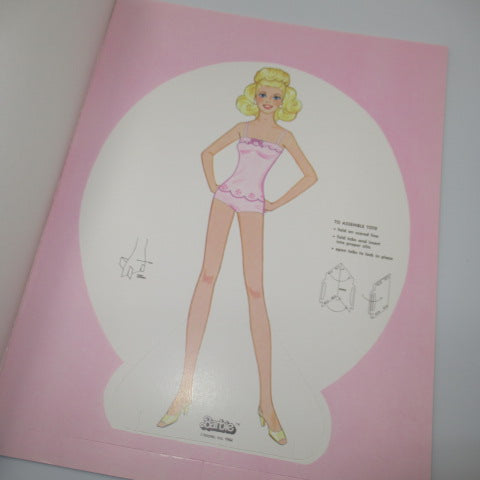 1984年★Barbie★バービー★ペーパードール★本★フィギュア★人形★ぬいぐるみ★Dead Stock★デッドストック★