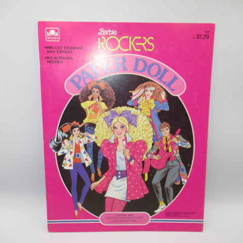 1984年★Barbie★バービー★ペーパードール★本★フィギュア★人形★ぬいぐるみ★ROCKERS★ロッカーズ★Dead Stock★デッドストック★