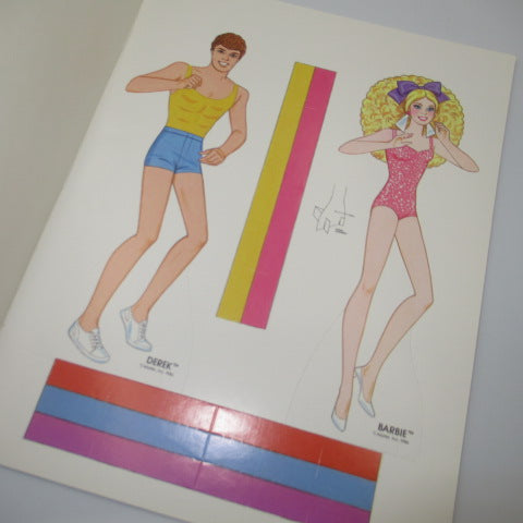 1984年★Barbie★バービー★ペーパードール★本★フィギュア★人形★ぬいぐるみ★ROCKERS★ロッカーズ★Dead Stock★デッドストック★
