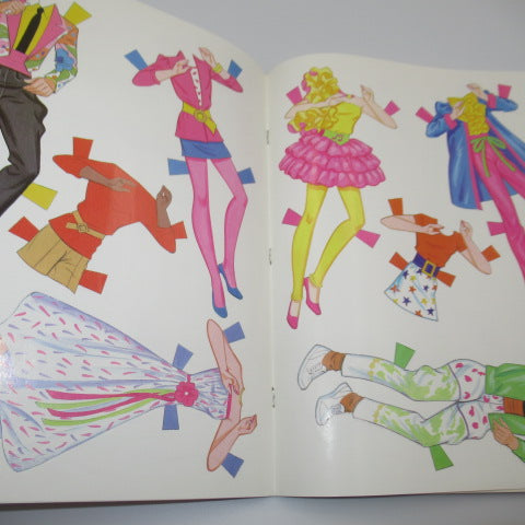 1984年★Barbie★バービー★ペーパードール★本★フィギュア★人形★ぬいぐるみ★ROCKERS★ロッカーズ★Dead Stock★デッドストック★