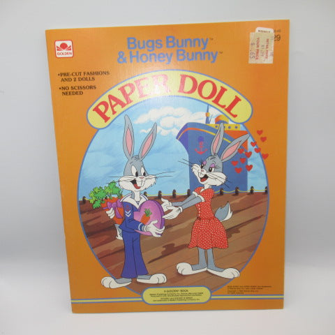 1983年★LOONEY TUNES★ルーニーチューンズ★ルーニーテューンズ★Bugs Bunny★バッグスバニー★バッグズバニー★Honey Bunny★ハニーバニー★フィギュア★人形★ぬいぐるみ★ペーパードール★本★Dead Stock★デッドストック★