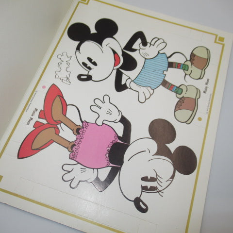 1977★Mickey Mouse★Minnie Mouse★Paper Doll★Book★Figure★Doll★Plushie★Paper Doll★Book★Dead Stock★Dead Stock★ 
