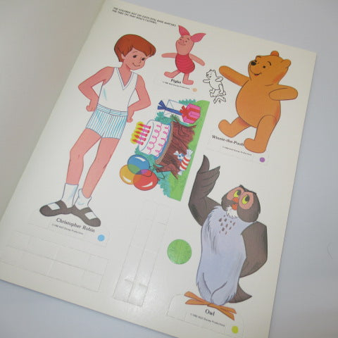 1980★Winnie the Pooh★Winnie the Pooh★Paper Doll★Book★Figure★Doll★Plushie★Dead Stock★Dead Stock★ 