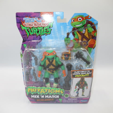 2024年★TEENAGE MUTANT NINJA TURTLES★ニンジャタートルズ★MUTATIONS MIX'N MATCH★人形★フィギュア★ぬいぐるみ★ミケランジェロ★MICHELANGELO★
