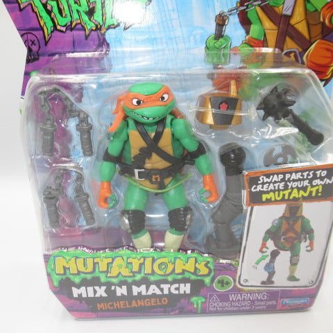 2024年★TEENAGE MUTANT NINJA TURTLES★ニンジャタートルズ★MUTATIONS MIX'N MATCH★人形★フィギュア★ぬいぐるみ★ミケランジェロ★MICHELANGELO★
