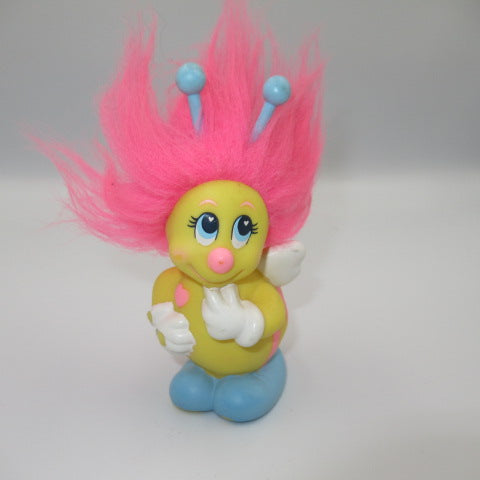 80's★1985★Snugglebumms★Snuggle Bum★Snuggle Bums★Snugglebuggs★Bee★Button★Doll★Figure★Plushie★Yellow★Vintage★ 