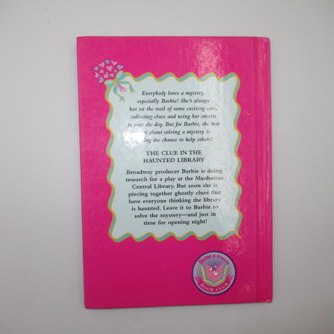 1999年★90's★vintage★ビンテージ★Barbie★バービー★BOOK★Mattel社★Mattel★マテル★The Clue in the Haunted Library★①★人形★フィギュア★ぬいぐるみ★