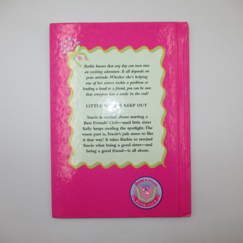 1999★90's★vintage★Barbie★BOOK★Mattel★Mattel★Little Sisters Keep Out★⑥★Doll★Figure★Plush toy★ 