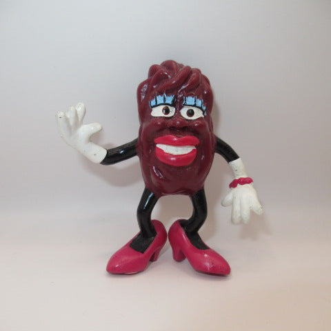 CARIFORNIA RAISINS★カリフォルニアレーズン★PVCフィギュア★女の子★advertising★アドバタイジング★企業物★フィギュア★人形★ぬいぐるみ★