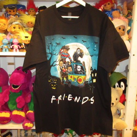 HORROR★Horror T-shirt★Freddy★Chucky★Scream★It★Horror Friends★Friends★SCOOBY-DOO★Scooby-Doo★Men's★XL size★New★Figure★Doll★Plush toy★ 