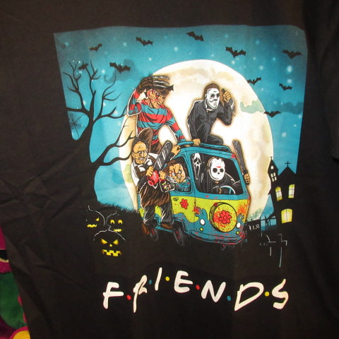 HORROR★Horror T-shirt★Freddy★Chucky★Scream★It★Horror Friends★Friends★SCOOBY-DOO★Scooby-Doo★Men's★XL size★New★Figure★Doll★Plush toy★ 