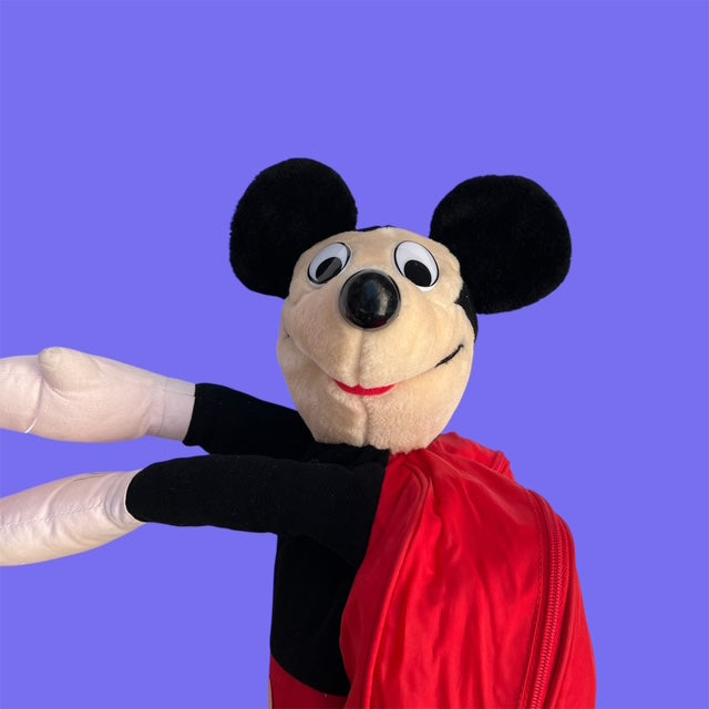 Vintage★Mickey Mouse★Back Pack★Doll★Figure★Plushie★Backpack★ 