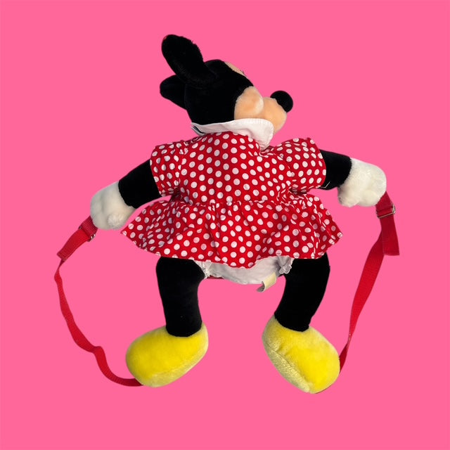 Vintage★Mickey Mouse★Minnie Mouse★Back Pack★Doll★Figure★Plushie★Backpack★ 