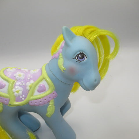 80's★My Little Pony★マイリトルポニー★メリーゴーランド★フィギュア★人形★ぬいぐるみ★ビンテージ★ブルー★