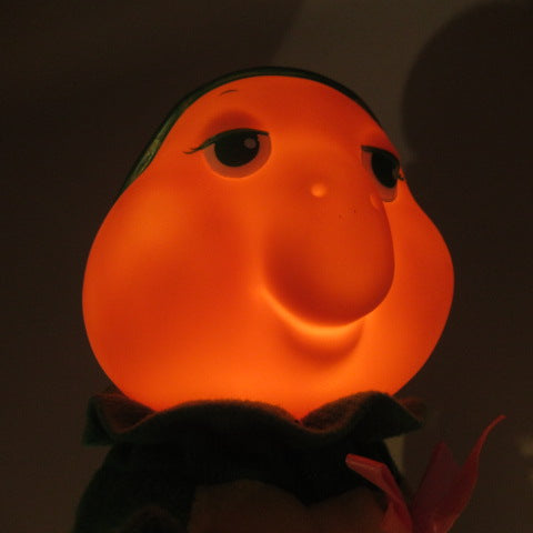 1991 HUG'N GLOW TURTLE★Glow Turtle★Turtle★Figure★Doll★Plush★Light Up★gloworm★Glow Worm★ 