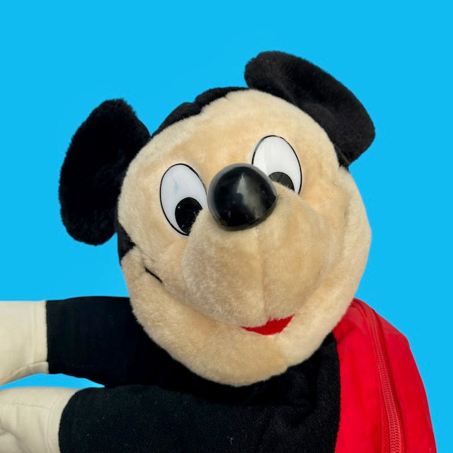 Vintage★Disney★Mickey Mouse★Mickey Mouse★Back Pack★Backpack★Rucksack★Doll★Figure★Plushie★Vintage★ 