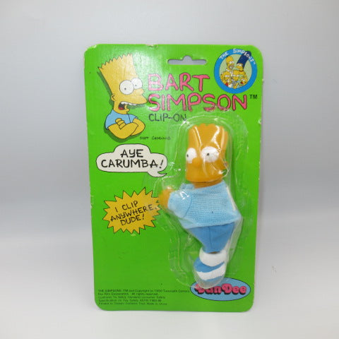 90's★1990年★THE SIMPSONS★シンプソンズ★BART★バート★クリップ人形★人形★フィギュア★ぬいぐるみ★ブリスター★