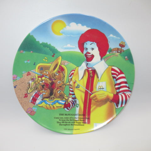 80's★McDonald's★マクドナルド★プラスチックプレート★お皿★人形★フィギュア★ぬいぐるみ★ロナルド★チキンナゲット★
