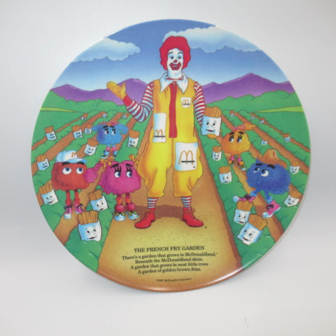 80's★McDonald's★マクドナルド★プラスチックプレート★お皿★人形★フィギュア★ぬいぐるみ★ロナルド★ポテト★フライガイ★フライガール★