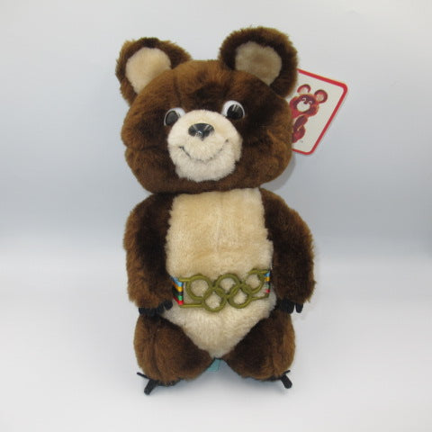 1970年★モスクワオリンピック★小熊のミーシャ★MISHA★くま★フィギュア★人形★ぬいぐるみ★ビンテージ★