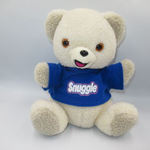 1986年★80's★Snuggle Bear★スナグルベア★スナッグル★ハンドパペット★ファーファ★フィギュア★人形★ぬいぐるみ★ビンテージ★ヨーロッパ版★