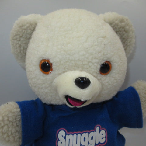 1986年★80's★Snuggle Bear★スナグルベア★スナッグル★ハンドパペット★ファーファ★フィギュア★人形★ぬいぐるみ★ビンテージ★ヨーロッパ版★